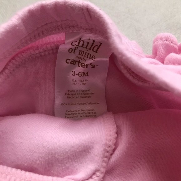 5/$25 CHILD OF MINE by Carter’s frilly pants - Picture 4 of 4